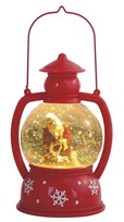 View Lamp Shape with Santa inside