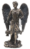 View 12" Bronze Archangel Saeltiel