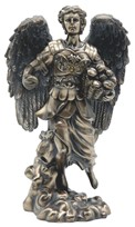 View 12" Bronze Archangel Barachiel