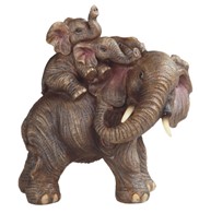 View Elephant with Cubs