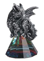 View Silver Dragon on Pyramid Glass