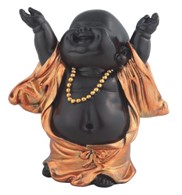 View Little Buddhist Monk in Golden/Black