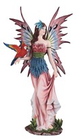 View Large-scale Fairy with Red Parrot
