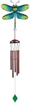 View Green Dragonfly Wind Chime