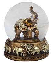 View Thai Elephant Snow Globe