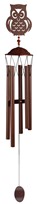 View Metal Brown Owl Chime