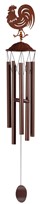 View Metal Brown Rooster Chime