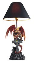 View Red Dragon Lamp