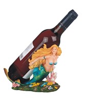 View Turquoise Mermaid Wine Holder