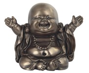 View 4" Bronze Maitreya