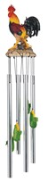 View Rooster Round Top Wind Chime