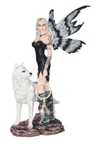 View Large-scale Fairy with Snow Wolf and Dream Catcher