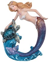 View Sea Turtle with Mermaid