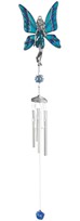 View Fairy Pewter Gem Chime