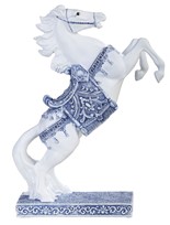 View Blue and White Mustang Horse