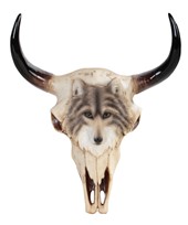 View Buffalo Skull Wall Plaque