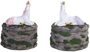 View Unicorn Trinket Box 2 pc Set