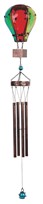 View Colorful Glass Air Balloon Wind Chime