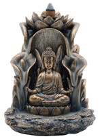 View Buddha in Bronze Backflow