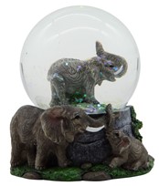 View Elephant Snow Globe