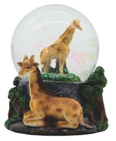View Giraffe Snow Globe