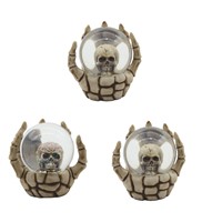 View Skull Snow Globe