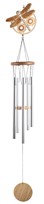 View Wood Silhouette Dragonfly Wind Chime