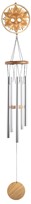 View Wood Silhouette Sun Wind Chime