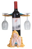 View Mermaid Wine and Wine Cup Holder- Out ofstoclk