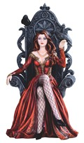 View Witch in Red with Throne Chair
