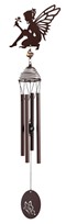 View Metal Brown Fairy Chime