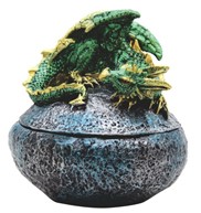 View Green Dragon Trinket Box