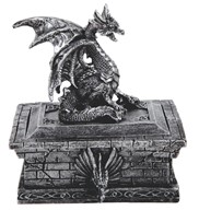 View Dragon Trinket Box-Rectangular