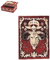 View Red Goat Trinket Box
