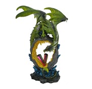 View Green Dragon with Rainbow Icicle