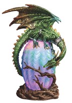 View Green Dragon Lantern with LED
