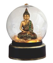 View Golden Buddha in AP Snow Globe