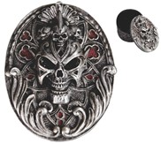 View Skull Trinket Box