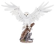 View Owl Snow Taking Off