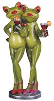 View Frog Ladies with Cocktails