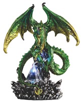 View Green Dragon with Crystal