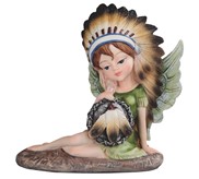 View Indian Fairy with Dream Catcher