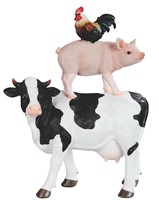 View Cow, Pig & Hen