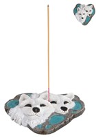 View Snow Wolves Incense Burner