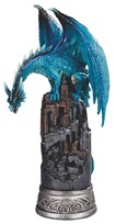 View Dragon on a Castle