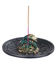 View Dragon Incense Burner Dish