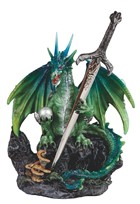 View Purple Dragon with Sword