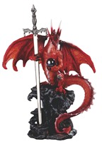 View Purple Dragon with Sword