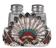 View War Bonnet Salt & Pepper