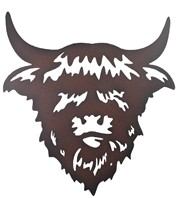 View Highland Cow Wall Decoration